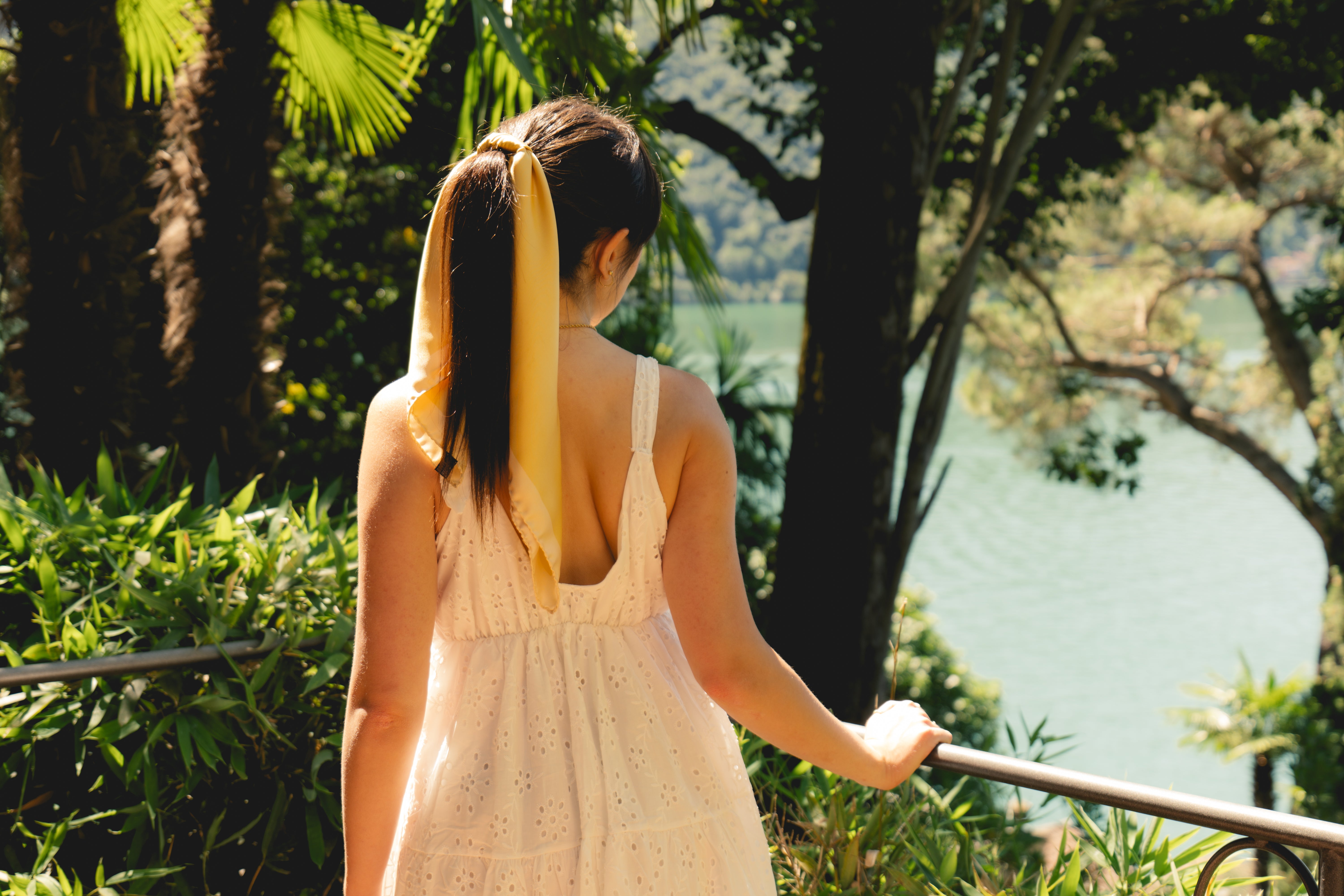 Silk Minimalista Scarf | Golden Yellow | 70 CM