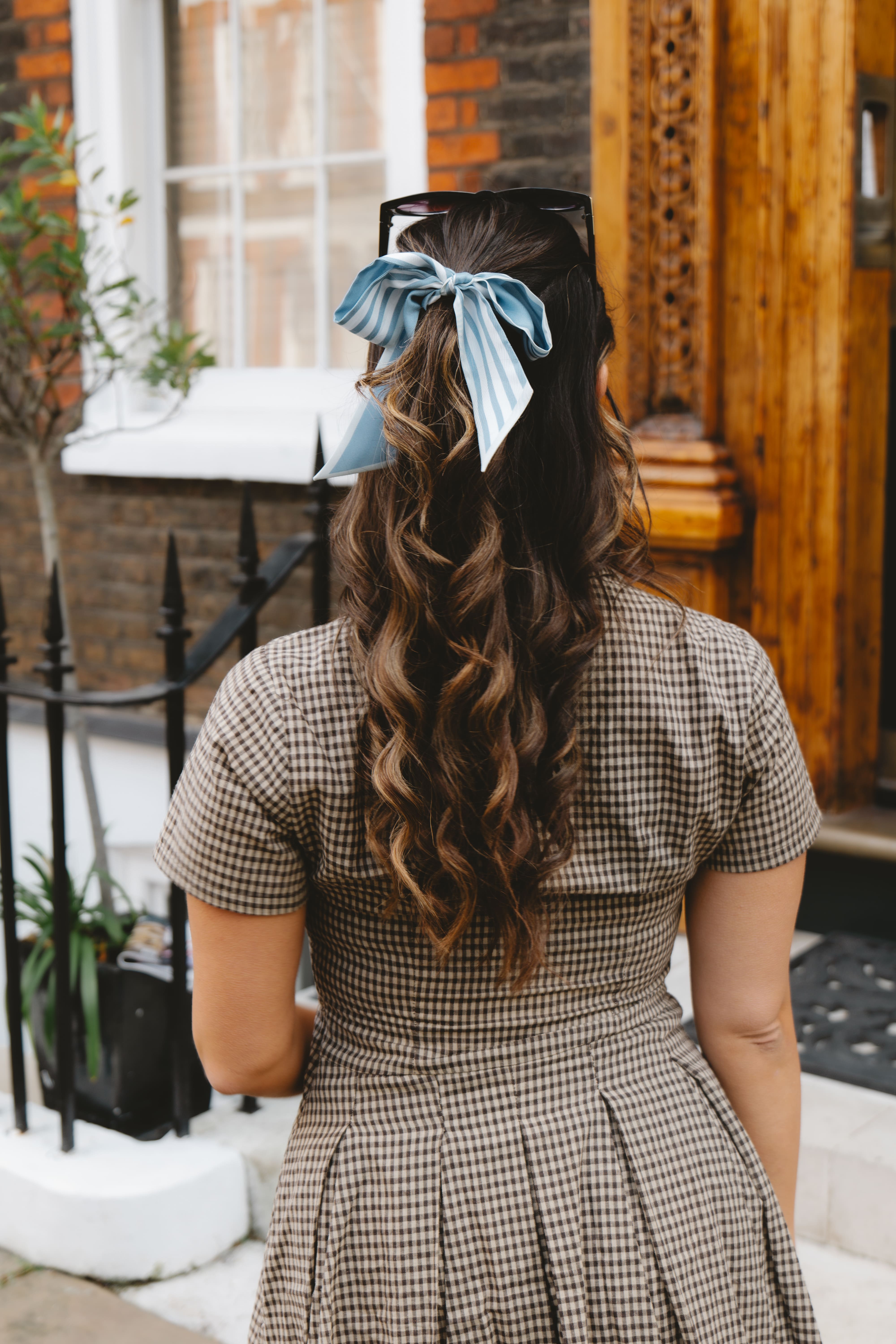 Silk Twilly Scarf | 5 x 90 | Powder Blue