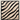 Zebra | Striped Silk Scarf | 70 CM